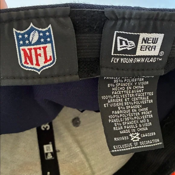 Chicago Bears New Era Gray and Navy Hat Large-X Large - Picture 5 of 6